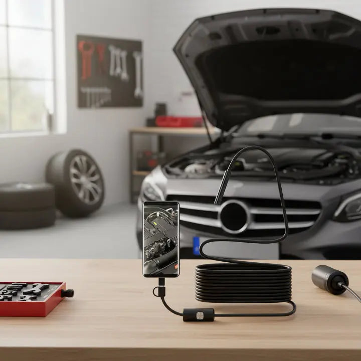 EndoCam™ – Endoscoop Camera voor Smartphone met 5m Kabel & HD