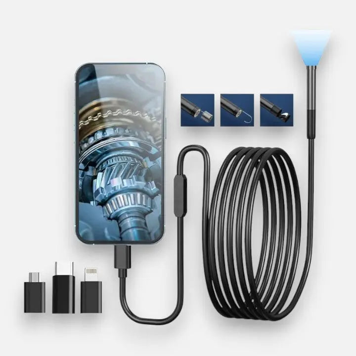 EndoCam™ – Endoscoop Camera voor Smartphone met 5m Kabel & HD