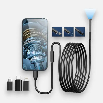 EndoCam™ – Endoscoop Camera voor Smartphone met 5m Kabel & HD