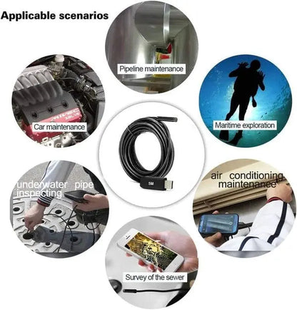 EndoScope™ – HD Inspectiecamera met 5m Kabel voor Gedetailleerd Beeld [50% Korting]