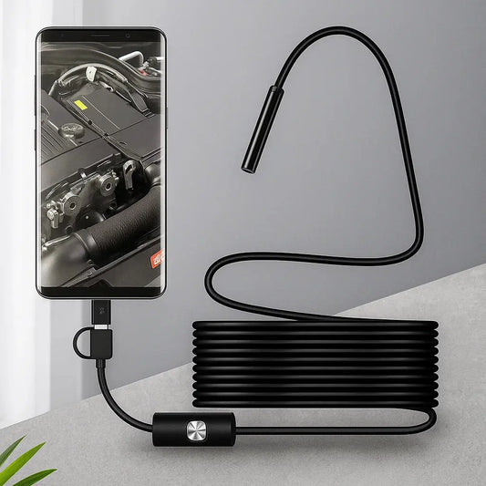 EndoScope™ – HD Inspectiecamera met 5m Kabel voor Gedetailleerd Beeld [50% Korting]