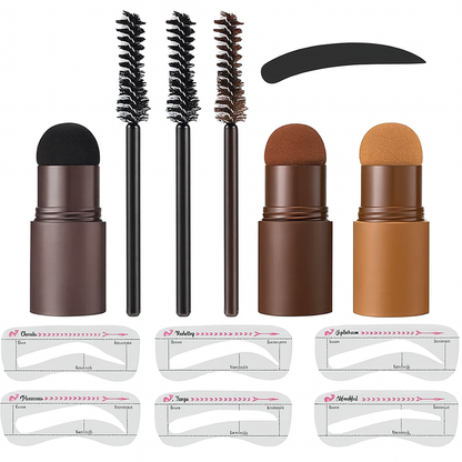BrowMatch™ Wenkbrauw Stempel Set – Perfect Gevormde Wenkbrauwen in Seconden