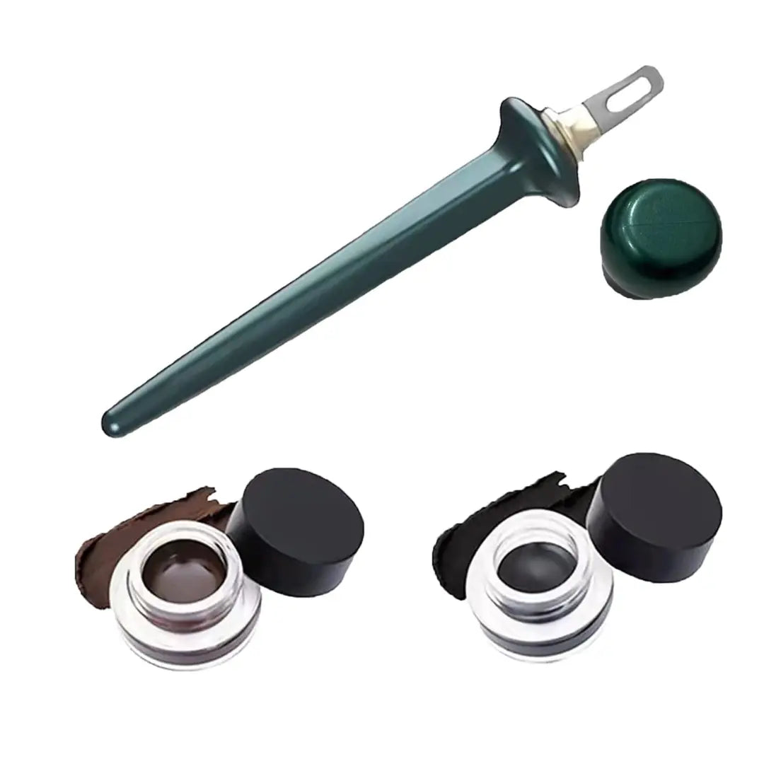 PerfectLine™ – Eyeliner-Set met Ergonomisch Hulpmiddel en Waterproof Gel [50% Korting]