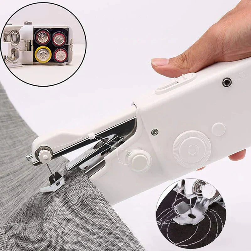 MiniSew™ – Draadloze Mini Handnaaimachine voor Snelle Reparaties