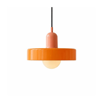 Glazen hanglamp met bolkap – decoratieve pendellamp