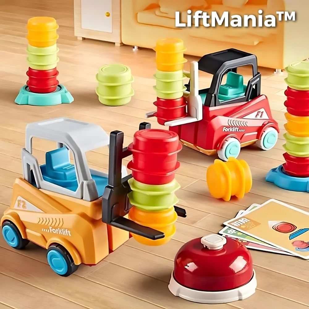 LiftMania™ – Interactief Heftruckspel voor het Hele Gezin