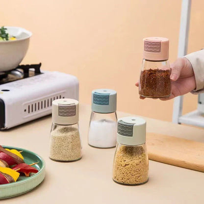 Kruidendispenser met doseerfunctie voor nauwkeurig kruiden