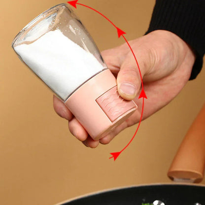Kruidendispenser met doseerfunctie voor nauwkeurig kruiden