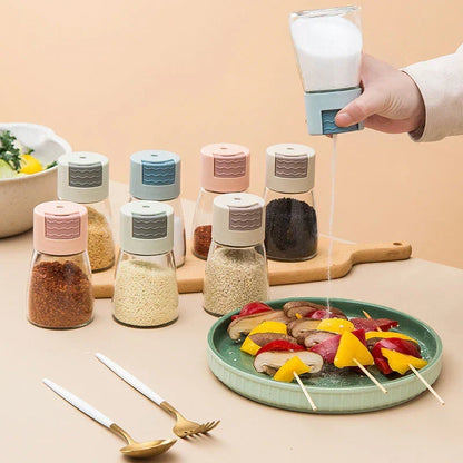 Kruidendispenser met doseerfunctie voor nauwkeurig kruiden