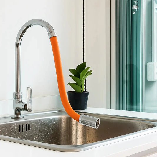 FlexTube™ – Schoon spoelen zonder hinderlijke spetshoeken [50% Korting]