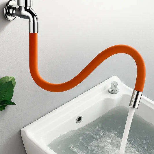 FlexTube™ – Schoon spoelen zonder hinderlijke spetshoeken [50% Korting]