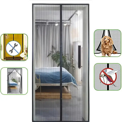 EasyScreen – Frisse lucht zonder insecten – Magnetisch vliegengordijn [50% korting]