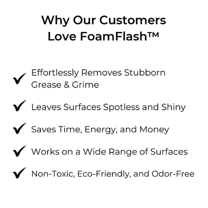 FoamFlash Schuimschoonmaker – Krachtige Reiniging Zonder Schrobben [1+1 Gratis]