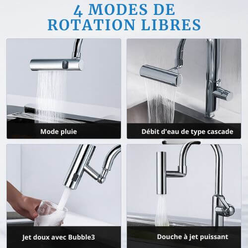 HydroTwist™ – Intelligente watertap met waterval, zuinig en efficiënt design [50% Korting]