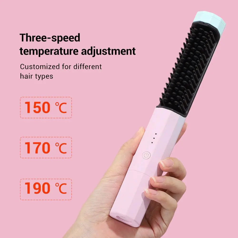IronLux – Maakt krullend haar perfect glad onderweg 50% Korting