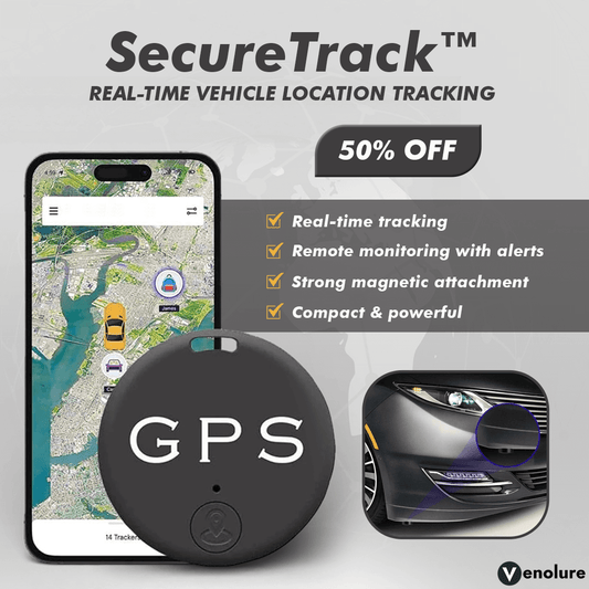 SecureTrack™ – Real-time voertuigtracking voor veiligheid, controle, bescherming en betrouwbaarheid [50% Korting]