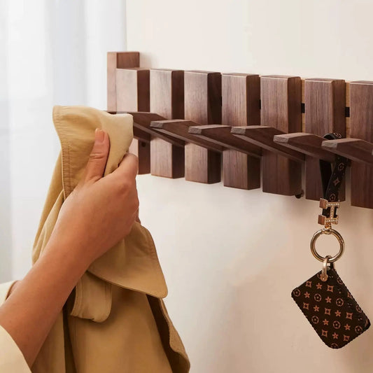 Garderobe™ – 8 inklapbare designerhaken voor een stijlvolle hal & praktische opbergruimte [50% Korting]