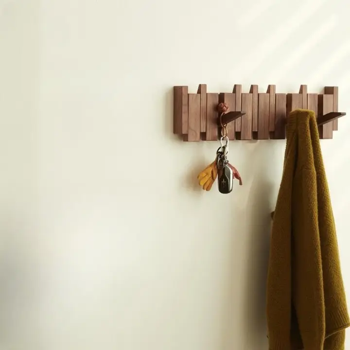Garderobe™ – 8 inklapbare designerhaken voor een stijlvolle hal & praktische opbergruimte [50% Korting]