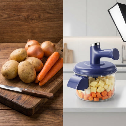 Elektrische fruitschiller met mixerfunctie – 2-in-1 keukenapparaat