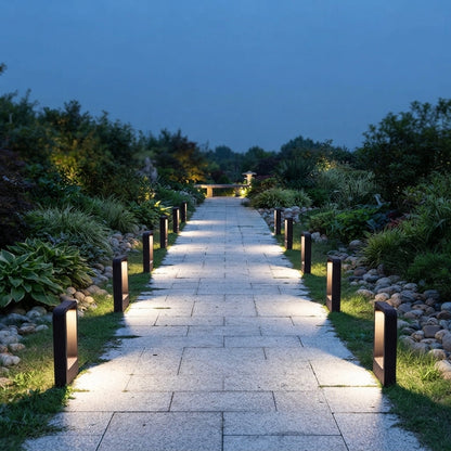 Grondlamp tuin aluminium – padverlichting buiten