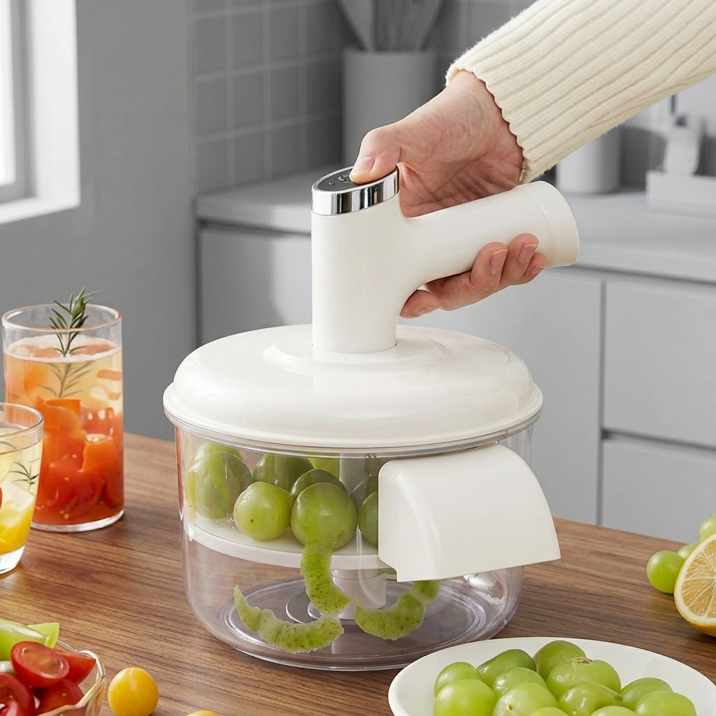 Elektrische fruitschiller met mixerfunctie – 2-in-1 keukenapparaat