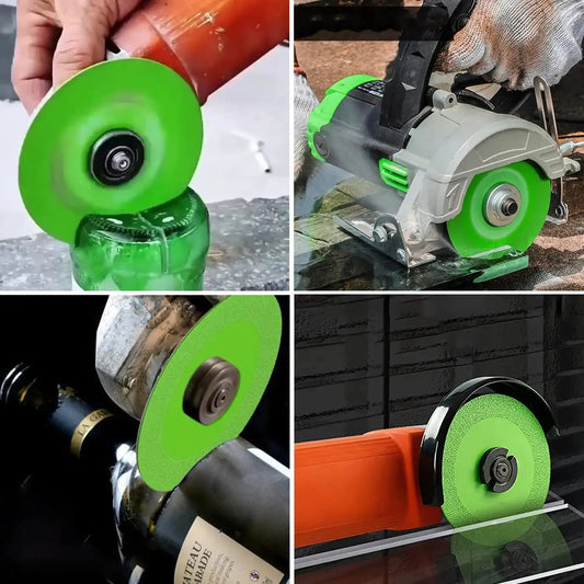 GlassDisc™ – Voor droog- & nat snijden evenals precieze, lange sneden [1 + 1 Gratis]