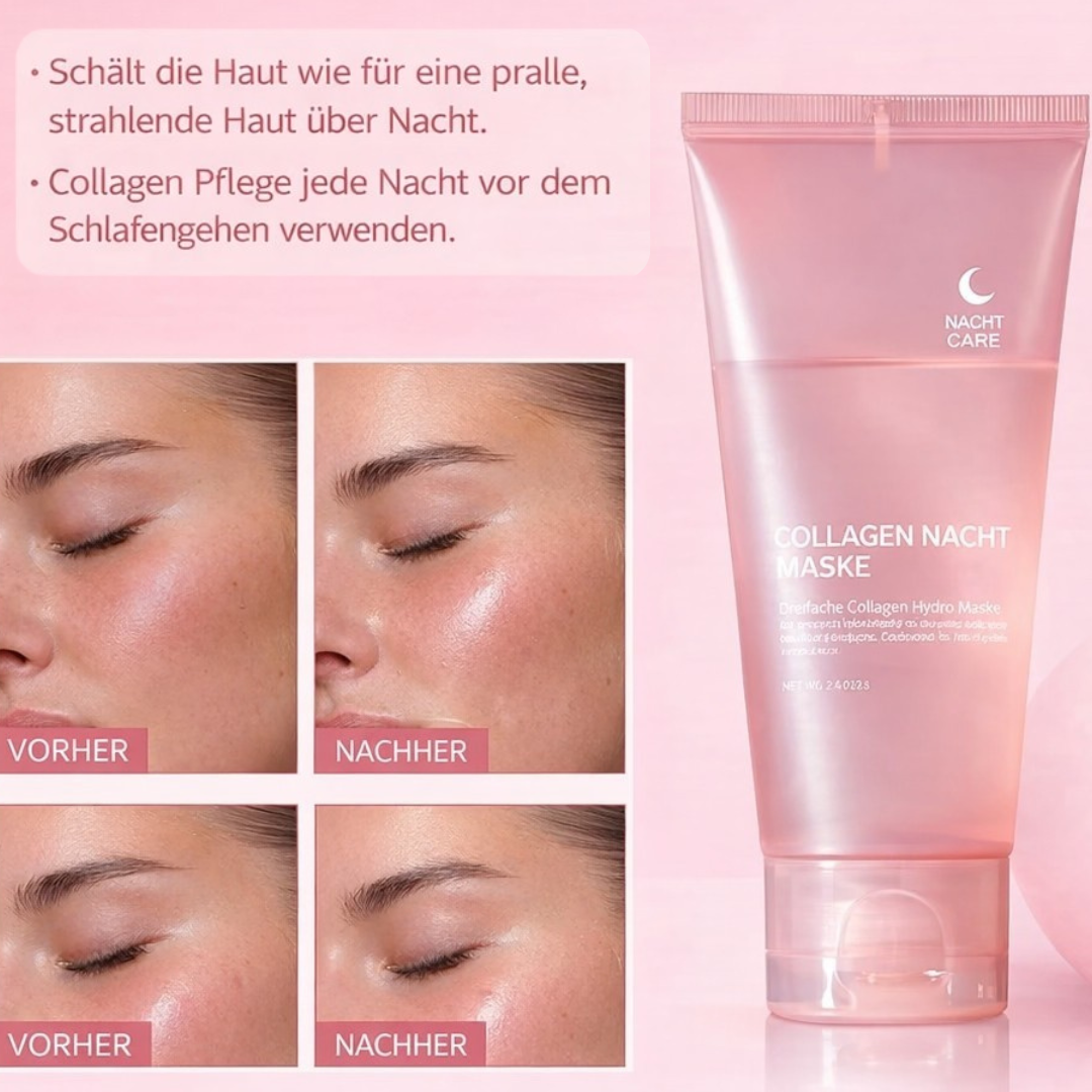 GlowSleep – Collageen Nacht-Wrap-Masker voor stralend mooie huid [1 + 1 Gratis]