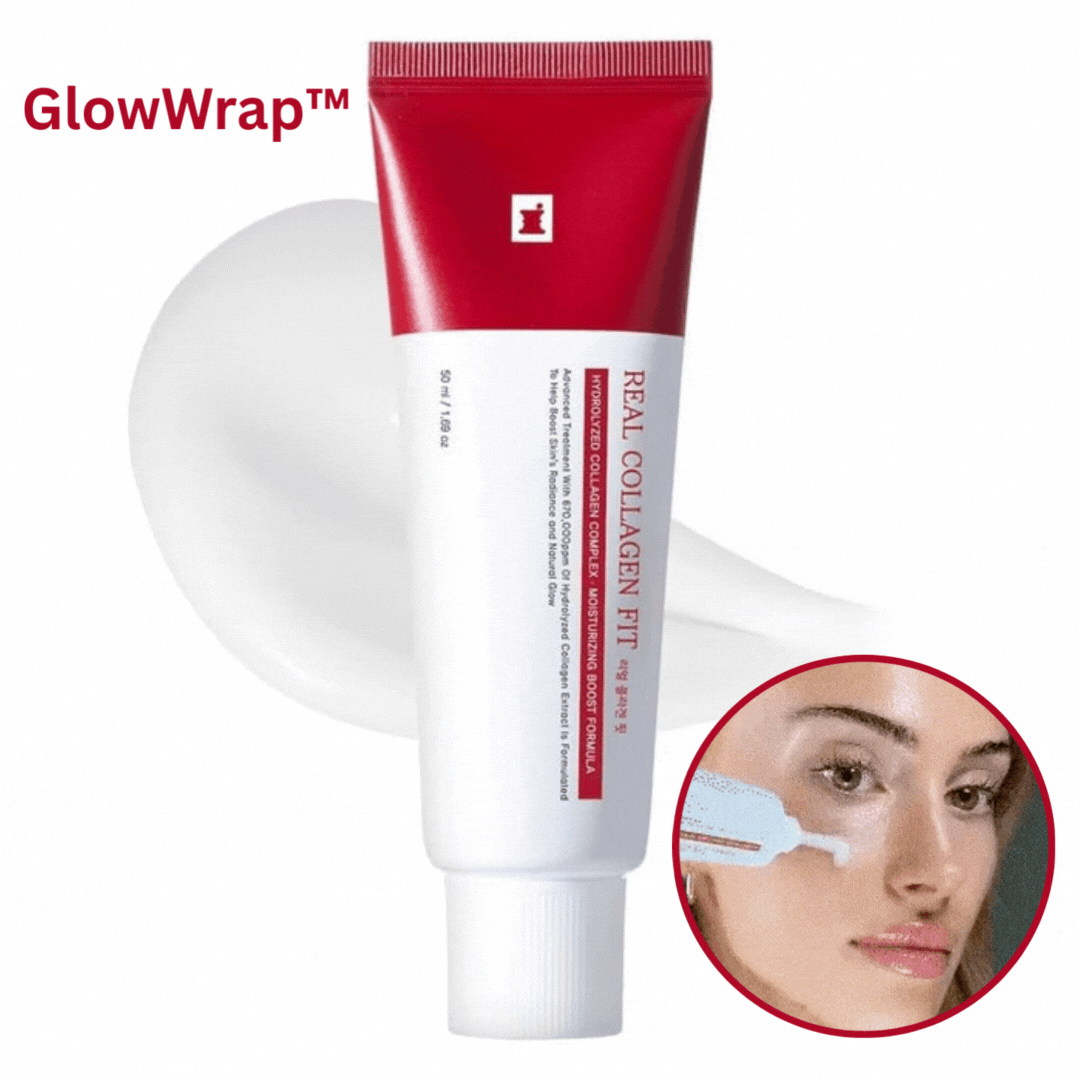 GlowWrap™ – Gezichtscollageenmasker voor stralende, gladde & optimaal verzorgde huid [1 + 1 Gratis]