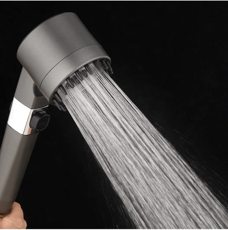 Massage-douchekop met meerdere spuitstanden voor een ontspannende douche