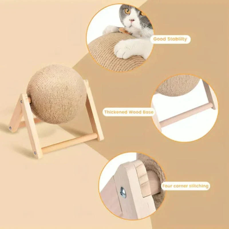 ScratchBall – Krabbelplezier en bezigheid voor uw kat | 50% korting