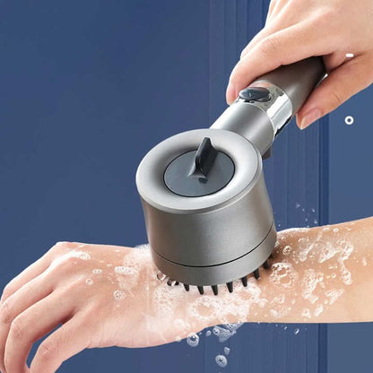 Massage-douchekop met meerdere spuitstanden voor een ontspannende douche