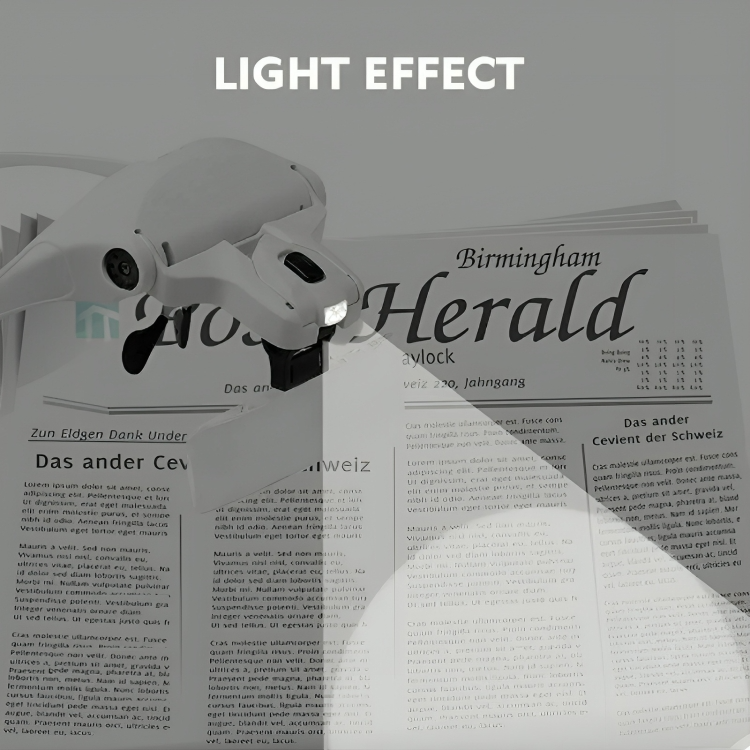 FocusLens™ – Loep-hoofdband met fel LED-licht voor nauwkeurig werken [50% Korting]