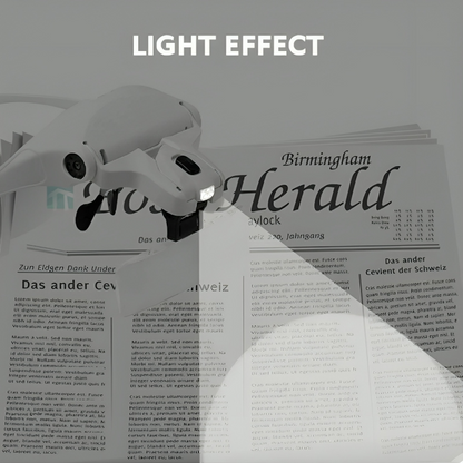 FocusLens™ – Loep-hoofdband met fel LED-licht voor nauwkeurig werken [50% Korting]