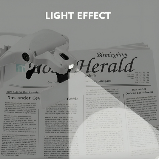 FocusLens™ – Loep-hoofdband met fel LED-licht voor nauwkeurig werken [50% Korting]