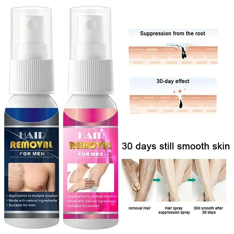 SkinClean™ Pijnvrije Haarverwijderingsspray – Zachte Formule voor Gevoelige Huid [1+1 Gratis]
