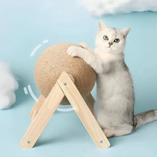 ScratchBall™ – 2-in-1 Krabbal & Kattenspeelgoed | Bescherm Uw Meubels