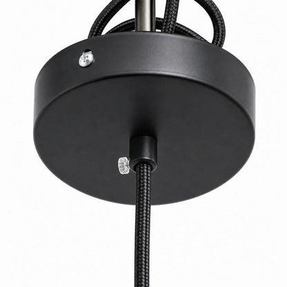 Drielaagse schijf-hanglamp in Macaron-design