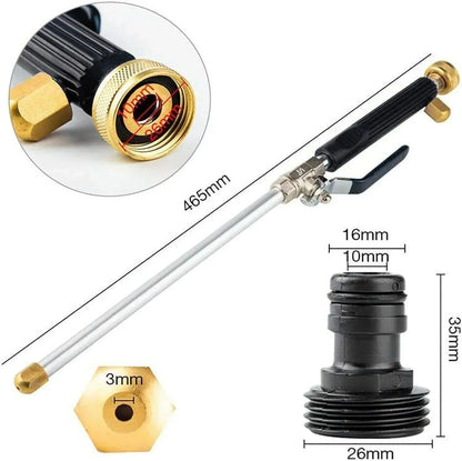 AquaLynx™ – Krachtige Hogedruk Sproeier met Verstelbare Nozzle voor Tuinslang