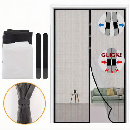 MagniSeal™ – Magnetisch Vliegengordijn met Automatische Sluiting