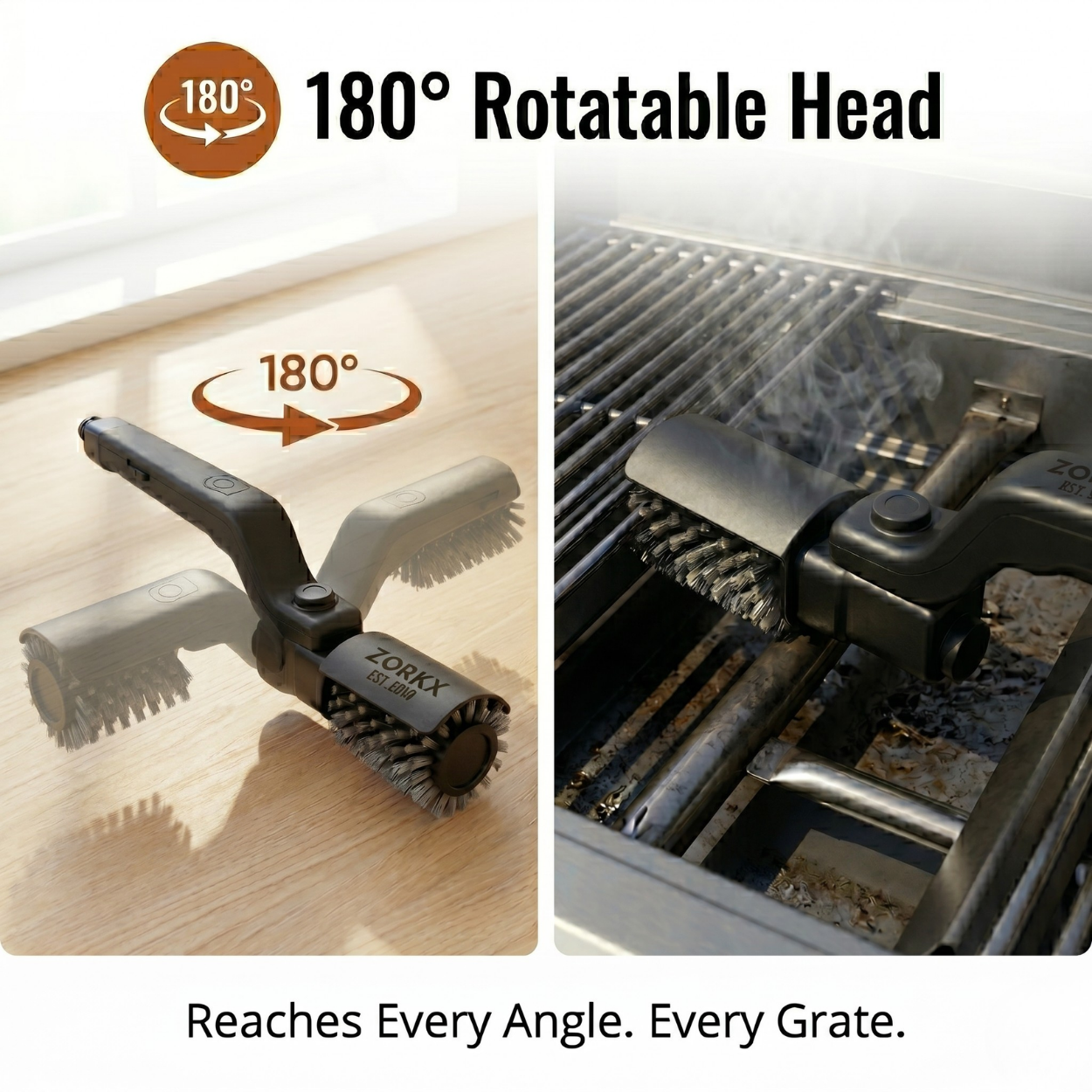 GrillMaster – Sprankelend schone grillroosters in minder dan 2 minuten [50% korting]