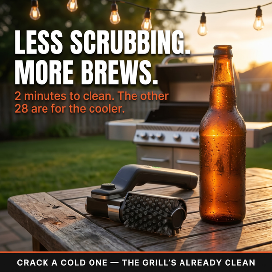 GrillMaster – Sprankelend schone grillroosters in minder dan 2 minuten [50% korting]