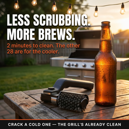 GrillMaster – Sprankelend schone grillroosters in minder dan 2 minuten [50% korting]