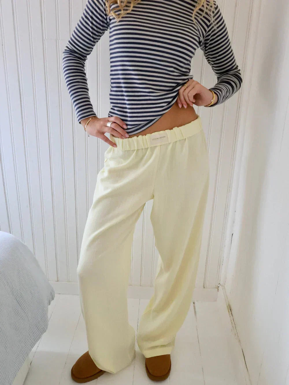 Amanda™ – Comfortabele en stijlvolle loungebroek voor dames [50% Korting]