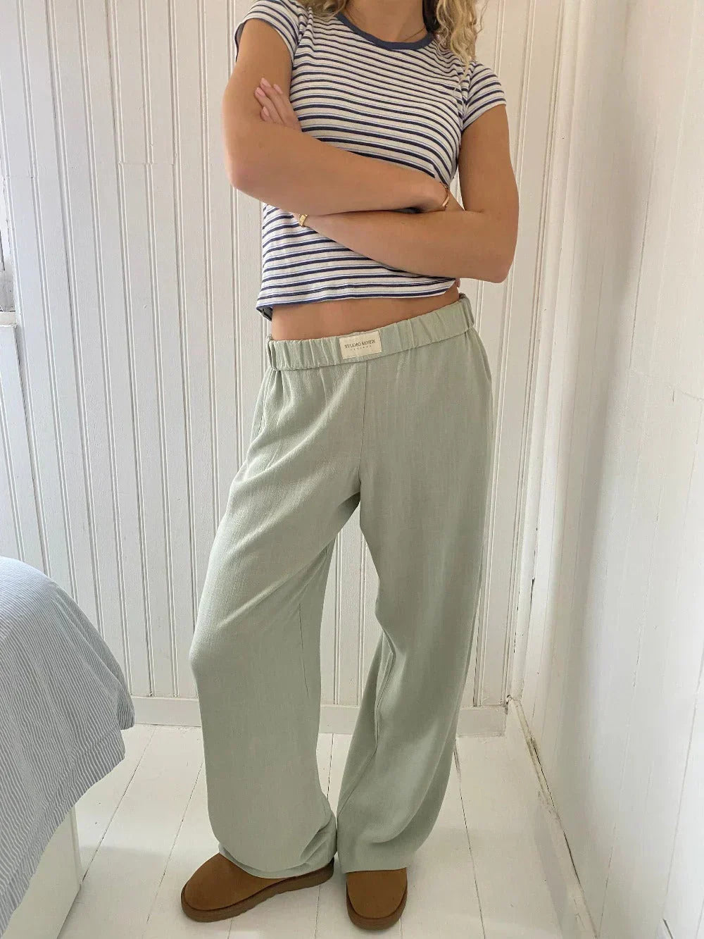 Amanda™ – Comfortabele en stijlvolle loungebroek voor dames [50% Korting]