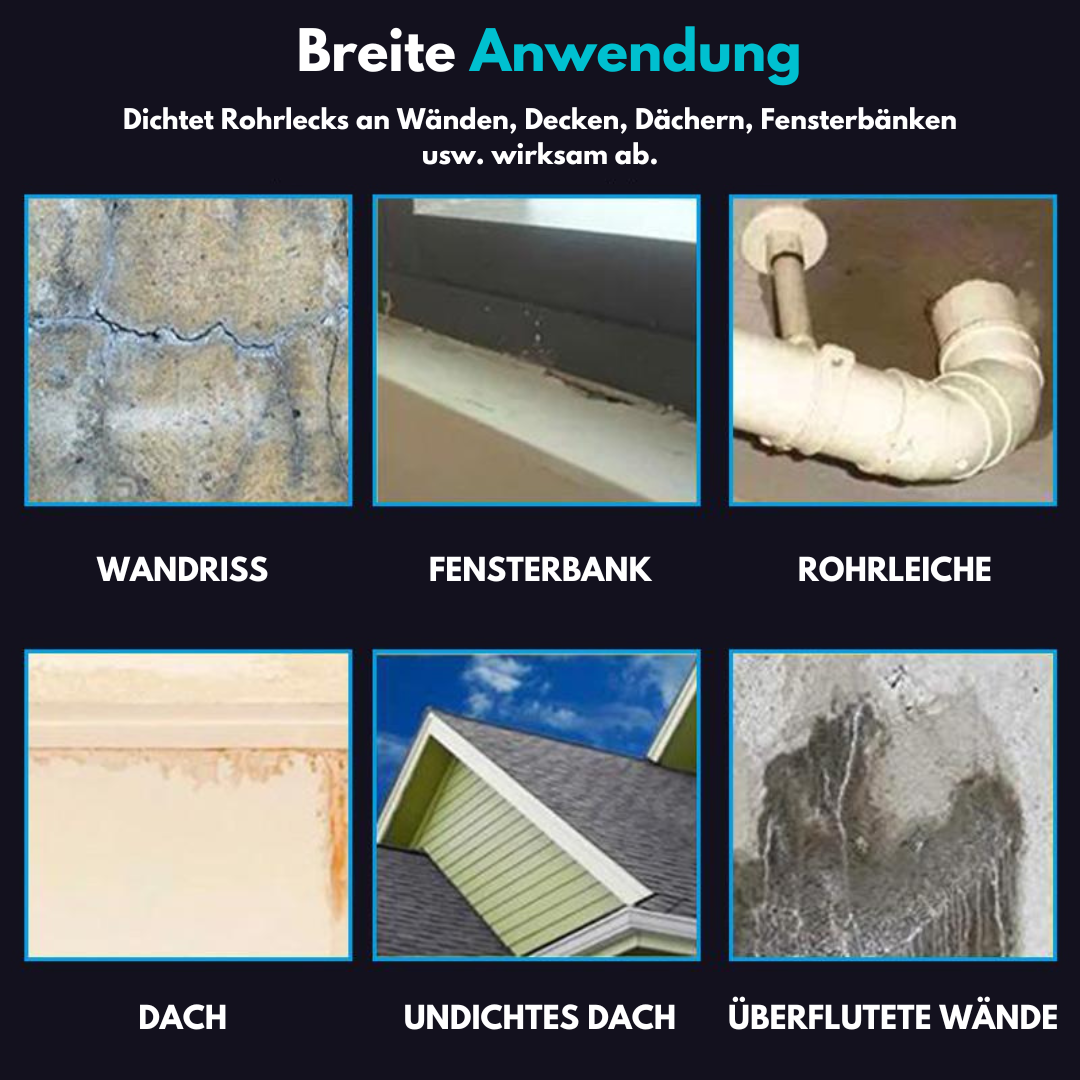 LeakProof™ – Transparant Waterdicht Afdichtingsmiddel voor Lekken & Scheuren