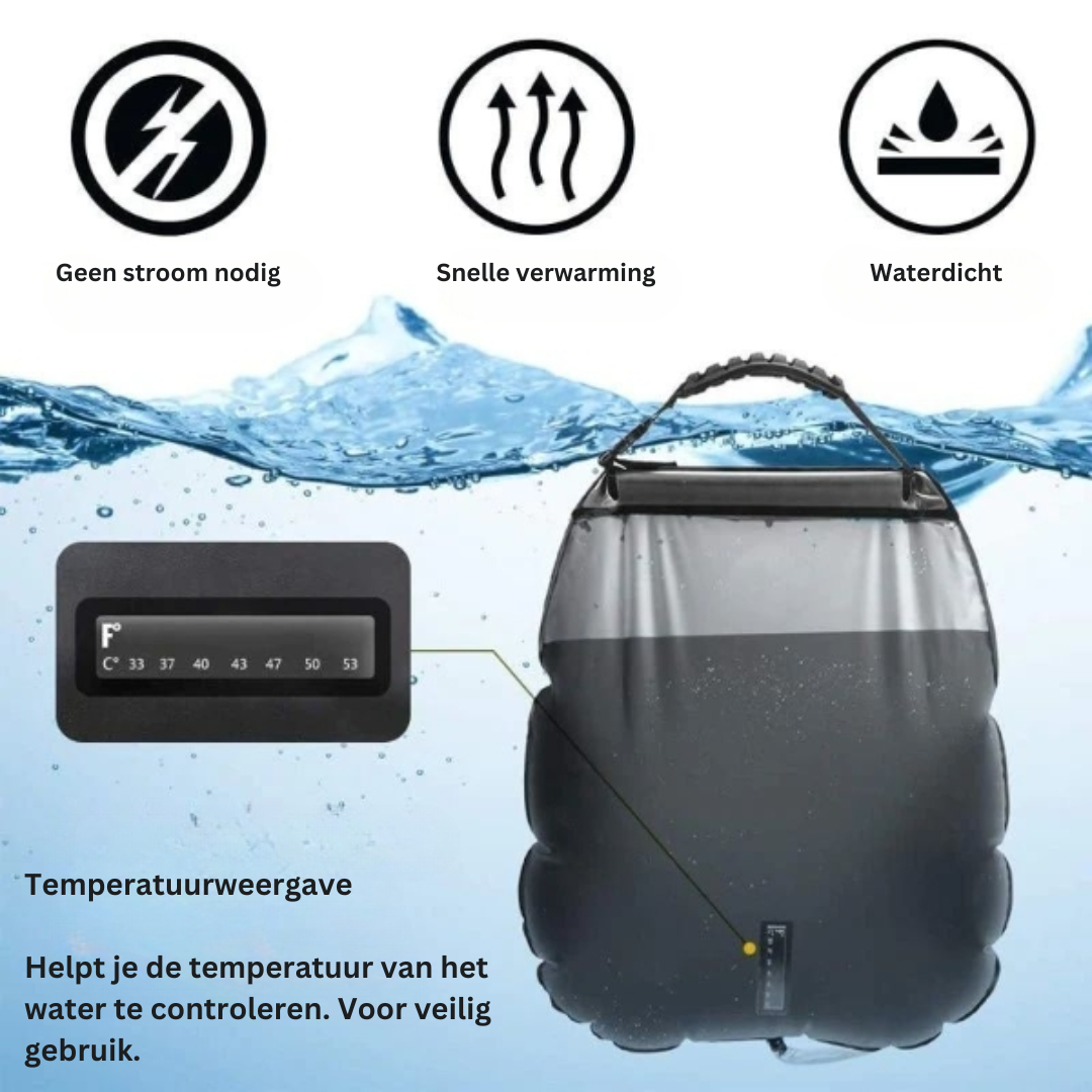 SunShower™ – Je warme & ontspannende douche, altijd en overal [50% Korting]