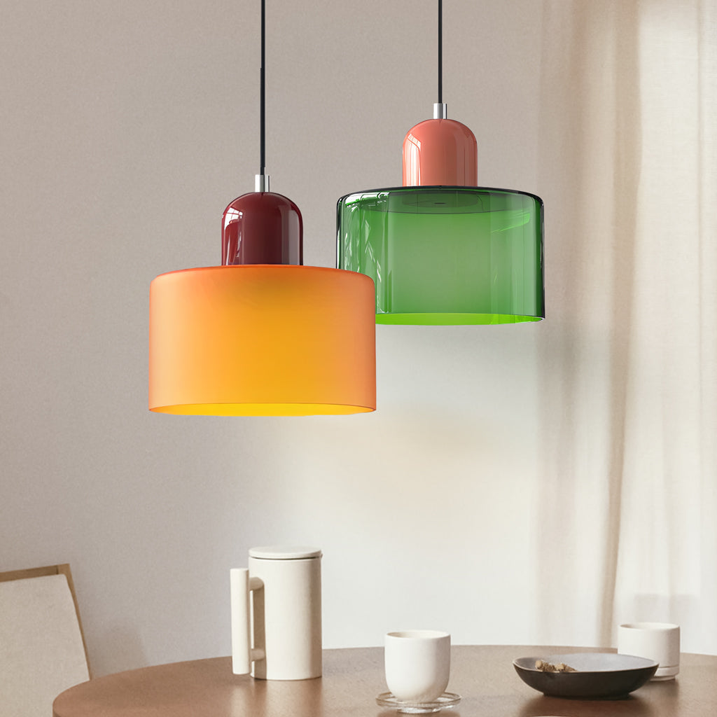 Kleine glazen hanglamp – elegante hangverlichting voor binnen