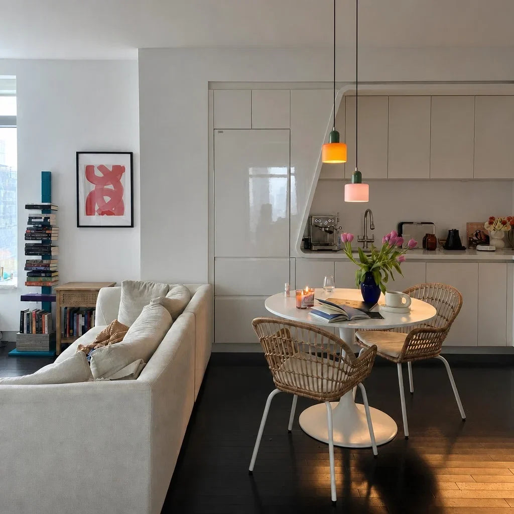 Kleine glazen hanglamp – elegante hangverlichting voor binnen