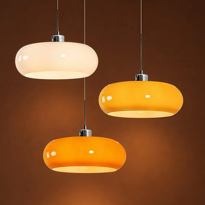 Glazen hanglamp in Bauhaus-stijl voor moderne interieurs