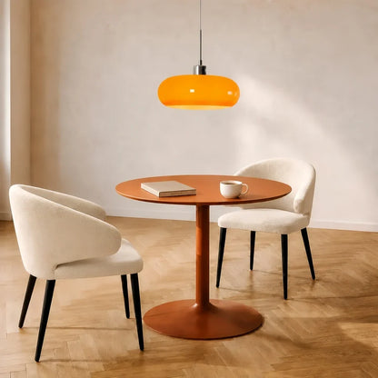 Glazen hanglamp in Bauhaus-stijl voor moderne interieurs
